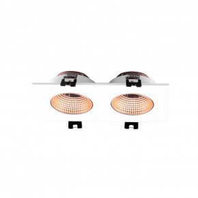 DK3072-WBR Встраиваемый светильник, IP 20, 10 Вт, GU5.3, LED, белый/бронзовый, пластик в Менделеевске - mendeleevsk.ok-mebel.com | фото 2