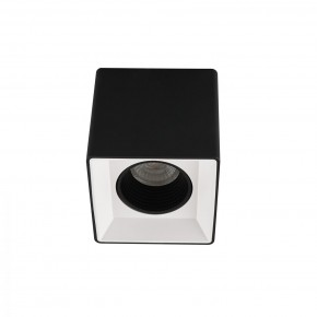 DK3080-BW+BK Светильник накладной IP 20, 10 Вт, GU5.3, LED, черно-белый/черный, пластик в Менделеевске - mendeleevsk.ok-mebel.com | фото