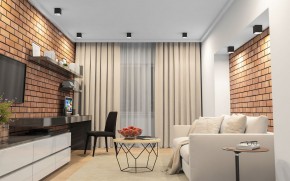 DK3080-BW+BK Светильник накладной IP 20, 10 Вт, GU5.3, LED, черно-белый/черный, пластик в Менделеевске - mendeleevsk.ok-mebel.com | фото 2