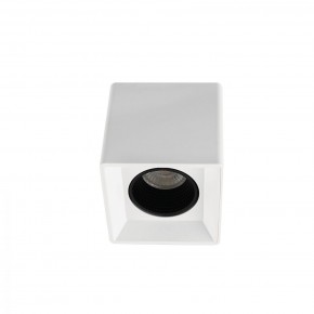 DK3080-WH+BK Светильник накладной IP 20, 10 Вт, GU5.3, LED, белый/черный, пластик в Менделеевске - mendeleevsk.ok-mebel.com | фото