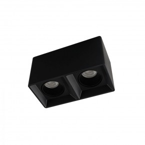 DK3085-BK Светильник накладной IP 20, 10 Вт, GU5.3, LED, черный/черный, пластик в Менделеевске - mendeleevsk.ok-mebel.com | фото
