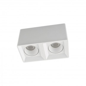 DK3085-WH Светильник накладной IP 20, 10 Вт, GU5.3, LED, белый/белый, пластик в Менделеевске - mendeleevsk.ok-mebel.com | фото