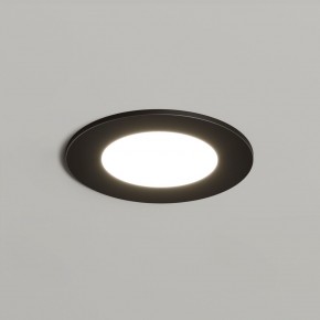 DK3101-BK Встраиваемый влагозащищенный светильник, IP65, до 10 Вт, LED, GU5,3, черный в Менделеевске - mendeleevsk.ok-mebel.com | фото