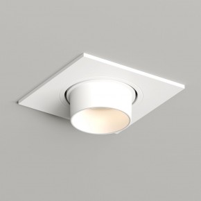 DK3121-WH Встраиваемый светильник, IP20, до 15 Вт, LED, GU5,3, белый, пластик в Менделеевске - mendeleevsk.ok-mebel.com | фото