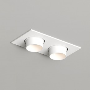 DK3122-WH Встраиваемый светильник, IP20, до 15 Вт, LED, GU5,3, белый, пластик в Менделеевске - mendeleevsk.ok-mebel.com | фото