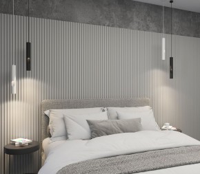 DK4045-BK Подвесной светильник, с декоративным вырезом, IP 20, до 15 Вт, LED, GU10, черный, алюминий в Менделеевске - mendeleevsk.ok-mebel.com | фото 4