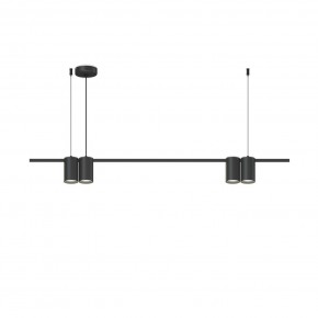 DK4061-BK Подвесной светильник ORBIT, IP20, 4xGU10 LED до 15 Вт, черный матовый, алюминий в Менделеевске - mendeleevsk.ok-mebel.com | фото 3