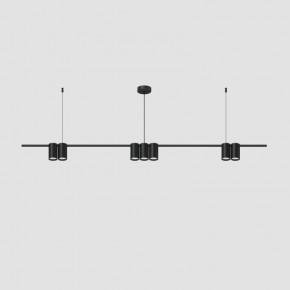 DK4063-BK Подвесной светильник ORBIT, IP20, 7xGU10 LED до 15 Вт, черный матовый, алюминий в Менделеевске - mendeleevsk.ok-mebel.com | фото 2