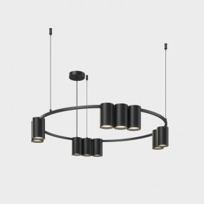 DK4065-BK Подвесной светильник ORBIT, IP20, 10xGU10 LED до 15 Вт, черный матовый, алюминий в Менделеевске - mendeleevsk.ok-mebel.com | фото