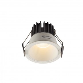 DK4400-WH Встраиваемый светильник, IP 20, 7 Вт, LED 3000, белый, алюминий в Менделеевске - mendeleevsk.ok-mebel.com | фото
