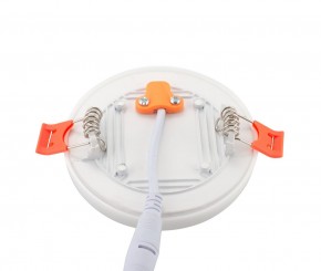 DK4604-WW Встраиваемый светильник, IP 20, 18 Вт, LED 3000, белый, пластик в Менделеевске - mendeleevsk.ok-mebel.com | фото 5