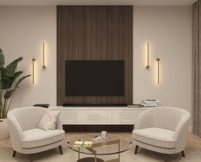 DK5010-SG Бра 600 мм, 3000К, IP20, 5 Вт, матовое золото в Менделеевске - mendeleevsk.ok-mebel.com | фото 5