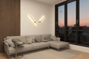 DK5012-SG Бра 800 мм, 3000К, IP20,7 Вт, матовое золото в Менделеевске - mendeleevsk.ok-mebel.com | фото 7