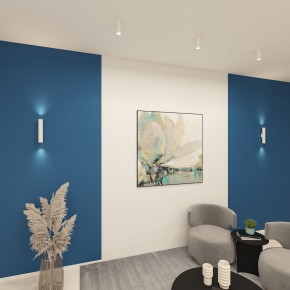 DK5022-WH Настенный светильник, IP20, до 15 Вт, LED, 2xGU10, белый, алюминий в Менделеевске - mendeleevsk.ok-mebel.com | фото 5