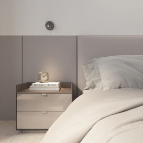 DK5072-DN Бра SHINE WALL со светодиодом, D104*H68, IP20, 3000К, 3W, RA?90, темный никель, алюминий в Менделеевске - mendeleevsk.ok-mebel.com | фото 9