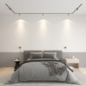 DK5072-DN Бра SHINE WALL со светодиодом, D104*H68, IP20, 3000К, 3W, RA?90, темный никель, алюминий в Менделеевске - mendeleevsk.ok-mebel.com | фото 4