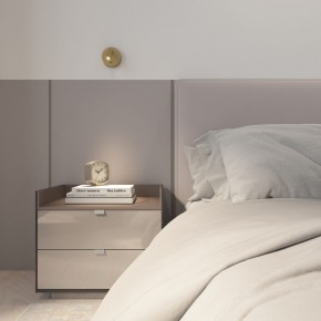DK5072-SB Бра SHINE WALL со светодиодом, D104*H68, IP20, 3000К, 3W, RA?90, сатинированная латунь, алюминий в Менделеевске - mendeleevsk.ok-mebel.com | фото 9