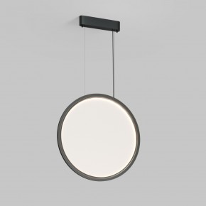 DK6606-BK Подвесной вертикальный светильник Veil со светодиодом H1700 d600 220V 48W 3000-6000K IP20 черный алюминий в Менделеевске - mendeleevsk.ok-mebel.com | фото 3