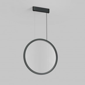DK6606-BK Подвесной вертикальный светильник Veil со светодиодом H1700 d600 220V 48W 3000-6000K IP20 черный алюминий в Менделеевске - mendeleevsk.ok-mebel.com | фото 4