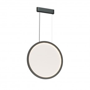 DK6606-BK Подвесной вертикальный светильник Veil со светодиодом H1700 d600 220V 48W 3000-6000K IP20 черный алюминий в Менделеевске - mendeleevsk.ok-mebel.com | фото 5