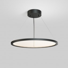 DK6616-BK Подвесной горизонтальный светильник Veil со светодиодом H900 d600 220V 48W 3000-6000K IP20 черный алюминий в Менделеевске - mendeleevsk.ok-mebel.com | фото