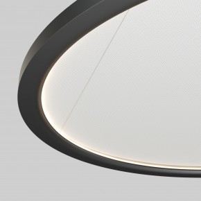 DK6616-BK Подвесной горизонтальный светильник Veil со светодиодом H900 d600 220V 48W 3000-6000K IP20 черный алюминий в Менделеевске - mendeleevsk.ok-mebel.com | фото 3