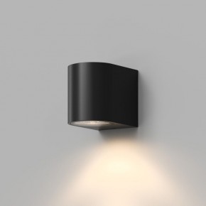 DK9790-BK Настенный уличный светильник NARVIK, IP44, GU10 LED, до 15 Вт, черный, алюминий в Менделеевске - mendeleevsk.ok-mebel.com | фото