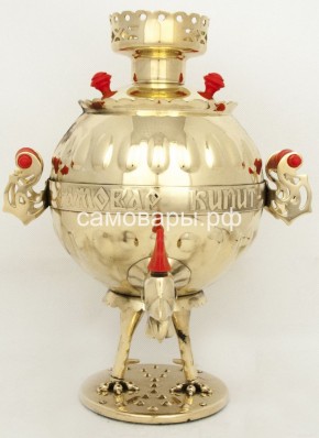 Электрический самовар "Петух на лапах" на 3 литра в Менделеевске - mendeleevsk.ok-mebel.com | фото 2