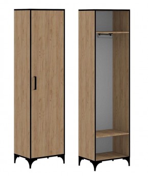 ЭНТЕР ЛОФТ Шкаф для одежды (Дуб Золотой) в Менделеевске - mendeleevsk.ok-mebel.com | фото