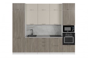 ФЬЮДЖИ Кухонный гарнитур Экстра (3000 мм) в Менделеевске - mendeleevsk.ok-mebel.com | фото 3