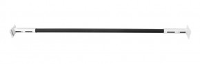 Турник раздвижной 1250-1500 цв. белый-черный FLEXTER PROFI в Менделеевске - mendeleevsk.ok-mebel.com | фото