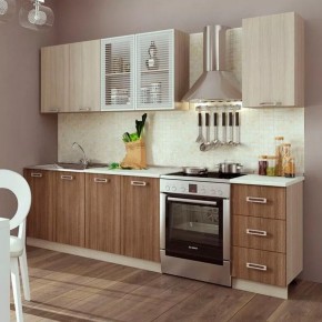 КАТЯ Кухонный гарнитур 2,0 м (Ясень) в Менделеевске - mendeleevsk.ok-mebel.com | фото