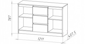 НИЦЦА-5 Комод (НЦ.05) в Менделеевске - mendeleevsk.ok-mebel.com | фото 2
