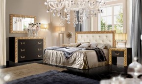 Комод Тиффани Premium черная/золото (ТФКМ-1(П) в Менделеевске - mendeleevsk.ok-mebel.com | фото 2