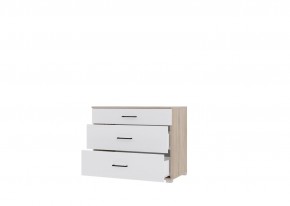 Комод VICTOR (Сонома/Белый) в Менделеевске - mendeleevsk.ok-mebel.com | фото 2