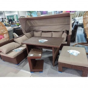 Комплект мебели с диваном AFM-320B-T320 Brown в Менделеевске - mendeleevsk.ok-mebel.com | фото 4
