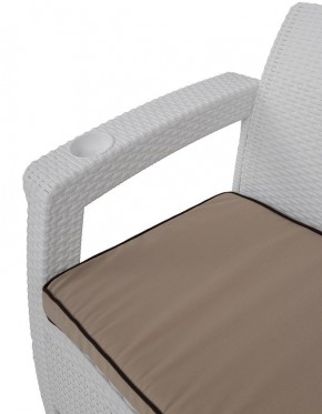 Комплект уличной мебели Yalta Premium Terrace Set (Ялта) белый (+подушки под спину) в Менделеевске - mendeleevsk.ok-mebel.com | фото 5