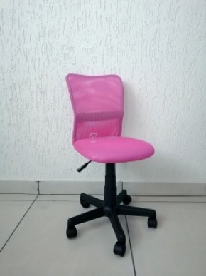 Кресло Barneo K-401 детское (розовая ткань/сетка) в Менделеевске - mendeleevsk.ok-mebel.com | фото