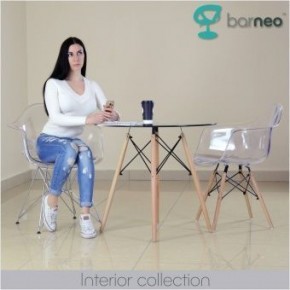 Кресло Barneo N-14 WoodMold прозрачный в Менделеевске - mendeleevsk.ok-mebel.com | фото 2
