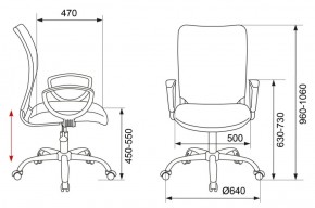 Кресло Бюрократ CH-599AXSN/32B/TW-11 черный TW-32K01 в Менделеевске - mendeleevsk.ok-mebel.com | фото 4