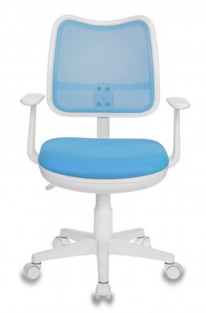 Кресло детское Бюрократ CH-W797/LB/TW-55 голубой в Менделеевске - mendeleevsk.ok-mebel.com | фото 4