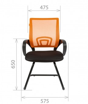Кресло для оператора CHAIRMAN 696 V (ткань TW-11/сетка TW-01) в Менделеевске - mendeleevsk.ok-mebel.com | фото 5