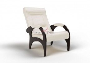 Кресло для отдыха Римини 19-К-КР (экокожа/венге) КРЕМ в Менделеевске - mendeleevsk.ok-mebel.com | фото