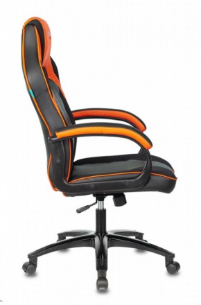 Кресло игровое Бюрократ VIKING 2 AERO ORANGE черный/оранжевый в Менделеевске - mendeleevsk.ok-mebel.com | фото 3