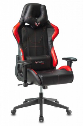 Кресло игровое Бюрократ VIKING 5 AERO RED черный/красный в Менделеевске - mendeleevsk.ok-mebel.com | фото 1