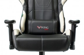 Кресло игровое Бюрократ VIKING 5 AERO WHITE черный/белый в Менделеевске - mendeleevsk.ok-mebel.com | фото 7