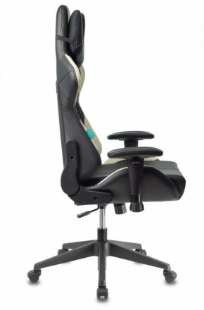 Кресло игровое Бюрократ VIKING 5 AERO WHITE черный/белый в Менделеевске - mendeleevsk.ok-mebel.com | фото 8