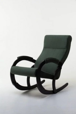 Кресло-качалка КОРСИКА 34-Т-AG (зеленый) в Менделеевске - mendeleevsk.ok-mebel.com | фото