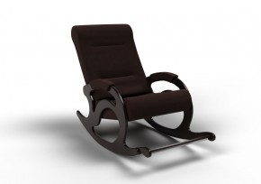 Кресло-качалка Тироль 12-Т-ГР (ткань/венге) ГРАФИТ в Менделеевске - mendeleevsk.ok-mebel.com | фото