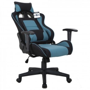 Кресло компьютерное BRABIX "GT Racer GM-100" (черное/голубое) 531818 в Менделеевске - mendeleevsk.ok-mebel.com | фото 4